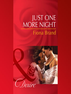 cover image of Just One More Night